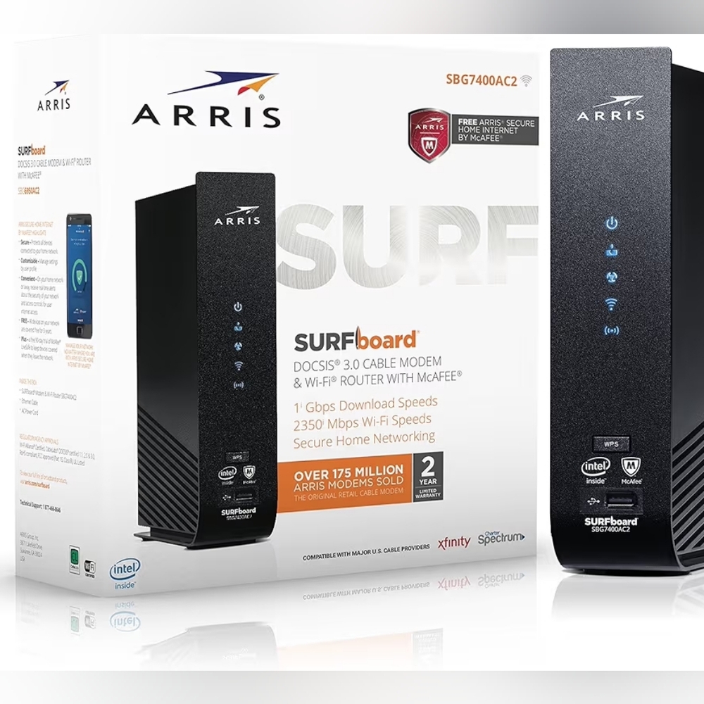 ARRIS SURFboard DOCSIS 3.0 Cable Modem